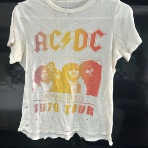CHASER AC/DC 1979 Highway to Hell Tour tee